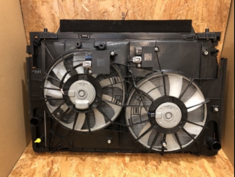 ชุดหม้อน้ำ หม้อน้ำช่วย รังผึ้งแอร์ พัดลมไฟฟ้า ALPHARD VELLFIRE HYBRID AYH30W Radiator Inverter Radiator Condenser External Electric fan