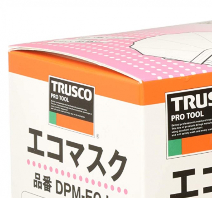 TRUSCO eco mask (100 ชิ้น) DPM-EC-L