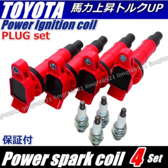 Alphard Hybrid คอยล์จุดระเบิด ATH10W ชุดปลั๊กแพลทินัม Alphard Hybrid Ignition Coil ATH10W Platinum Plug Set (Pre-order product, takes 25-30 days by ship)