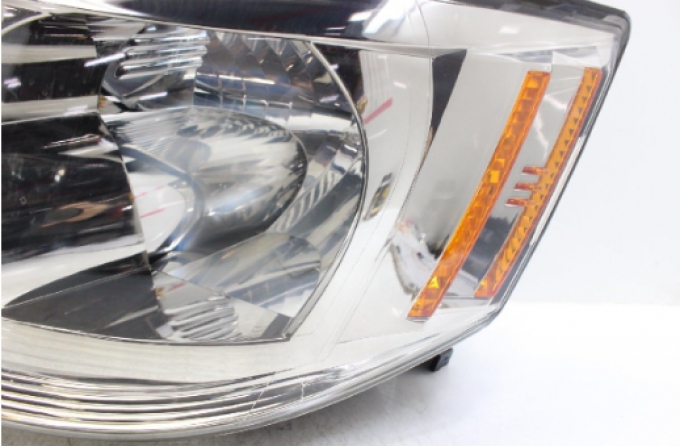 Headlight Toyota Alphard 10G(ANH10W) year 2002-2004 left-right side wires bulbs work normally (smoke)　(Pre-Order)