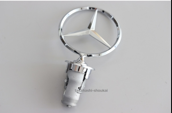 Mercedes-Benz W124 E Class [ของแท้ Benz] Bonnet Mascot Emblem Product Number: A124880008667 (สินค้าพรีออเดอร์)