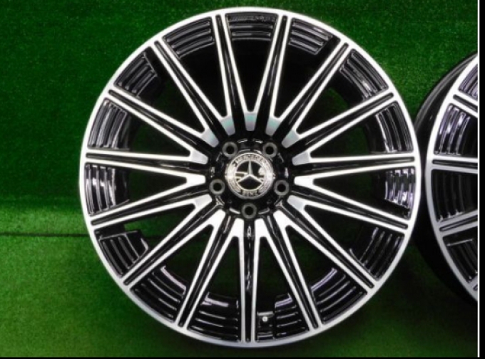 Good condition 20 inch wheels, new car removed, Mercedes B-Class W247, genuine AMG 20x8.0+48 5H112, set of 4 wheels, genuine bolts included, 240309-01 (Pre-order product, takes 25-30 days by ship)