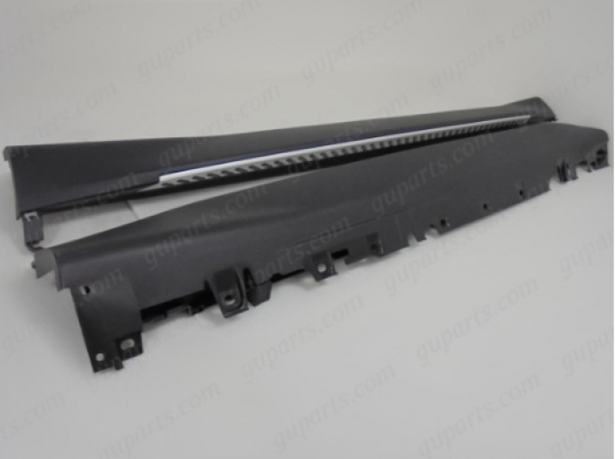 BMW X5 Series F15 xDrive 35i 35d 50i 40e M Sport ซ้าย ขวา สปอยเลอร์ Step Running Board ชุดชุบโครเมี่ยม (Pre-order product, takes 25-30 days by ship)