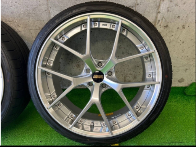 BBS forged 2-piece RI-S008 RI-S014 PCD112 for Mercedes, BMW and Audi! 9J+34 10J+38 ADVAN 90% tread! CB66.6 hub ring specification garage stored Front BBS RI-S008 9J+34 255/30ZR20(92Y) Manufacture year 2020 50th week Rear BBS RI-S014 10J+38 275/30ZR20(97Y)