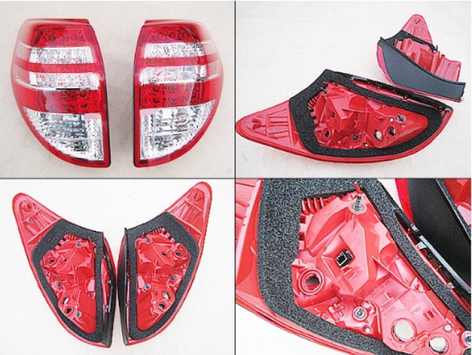 ไฟท้าย ACA31ACA36 RAV4 Late Model/TOYOTA/Toyota RAV4 Genuine US Tail Lights LED Left and Right (09-12y)/USDM North American Specification 30 Series RAV4 Rear Lamp USA Side Marker Included (Pre-order product, takes 25-30 days by ship)