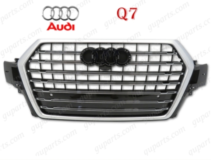 AUDI Q7 4M Genuine Front Bumper Front Grille AUDI Q7 4M กันชนหน้าแท้ กระจังหน้า (Pre-order product, takes 25-30 days by ship)