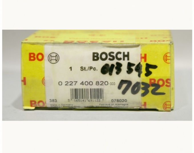 เป็นสินค้าพรีออเดอร์ ขนส่งทางเรือ 25-30วัน BOSCH ของใหม่ ของแท้ 0135457032 ชุดควบคุมการจุดระเบิด หมายเลข 0 227 400 820 W140 056 076 R129 076 Bosch0227 400 820 OE 0135457032