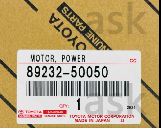 Celsior UCF30 31 Lexus LS430 Steering Power Telescopic Motor OEM Telescopic Power Motor Genuine Part No.: 89232-50050 (Pre-order product, takes 25-30 days by ship)