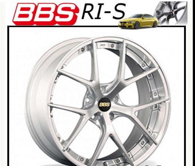 BBS RI-S 20×9.0J/9J RI-S009 5/114.3 +40 DB-SLD/Diamond Silver×Silver Diamond Cut ของใหม่ 4 วง (Pre-order product, takes 25-30 days by ship)