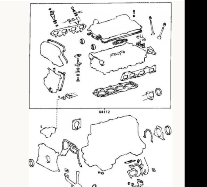 Genuine Toyota Celica ST205 GT4 Engine Overhaul Gasket Kit 3SGTE Turbo GT-FOUR TOYOTA CELICA OVERHAUL (Pre-order product, takes 25-30 days by ship)