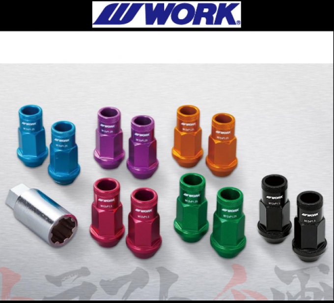 น็อตล็อค น็อตล้อ Lock Nuts Wheel Nuts ThunderBolt Titanium Racing Nut DURA-NUTS Mcgard RG-R LM RS-GT RF RG-F RP Wheel lock set KYO-EI Racing (Pre-order product, takes 25-30 days by ship)