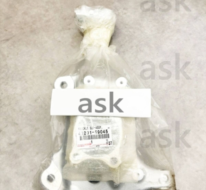 Genuine parts Lexus LS460 Steering Knuckle Left/Right คู่ซ้าย/ขวา New Genuine Lexus Steering Knuckle Left LH 43202-59075/Right RH 43201-59045 (Pre-order product, takes 25-30 days by ship)