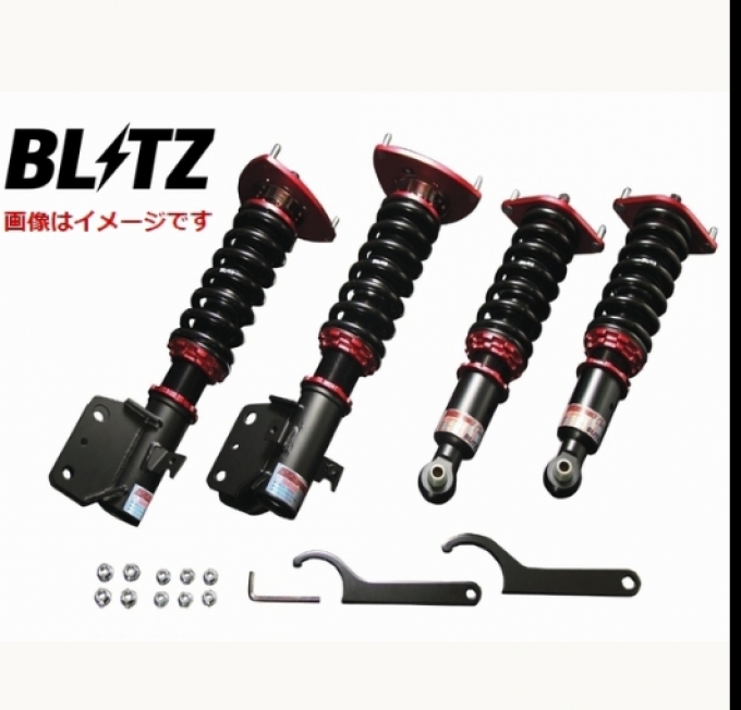 BLITZ ตัวรถปรับสูงต่ำได้ (Double ZR DAMPER ZZ-R) Alphard Hybrid ATH10W (2003/07-2008/05) BLITZ Blitz Coilover Suspension (Double ZZ-R DAMPER ZZ-R) for Alphard Hybrid ATH10W (2003/07-2008/05) (Pre-order product, takes 25-30 days by ship)