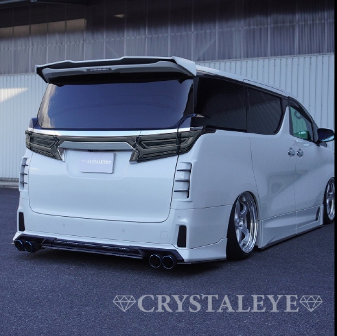 VELLFIRE30 ALPHARD30 Series รุ่น Early/Late สไตล์ใหม่ ไฟเบอร์ LED สินค้าจาก Crystal Eye Original 5-piece set (Pre-order product, takes 25-30 days by ship)