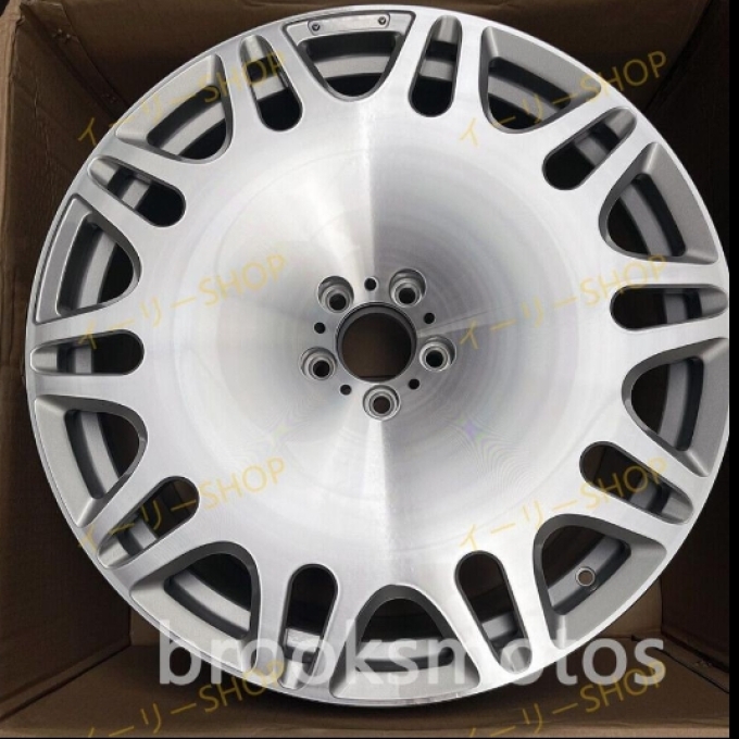 21นิ้ว B Silver Forged Wheel Rim for Mercedes Benz W222 S63 AMG 21x10 21x11 (Pre-order product, takes 25-30 days by ship)