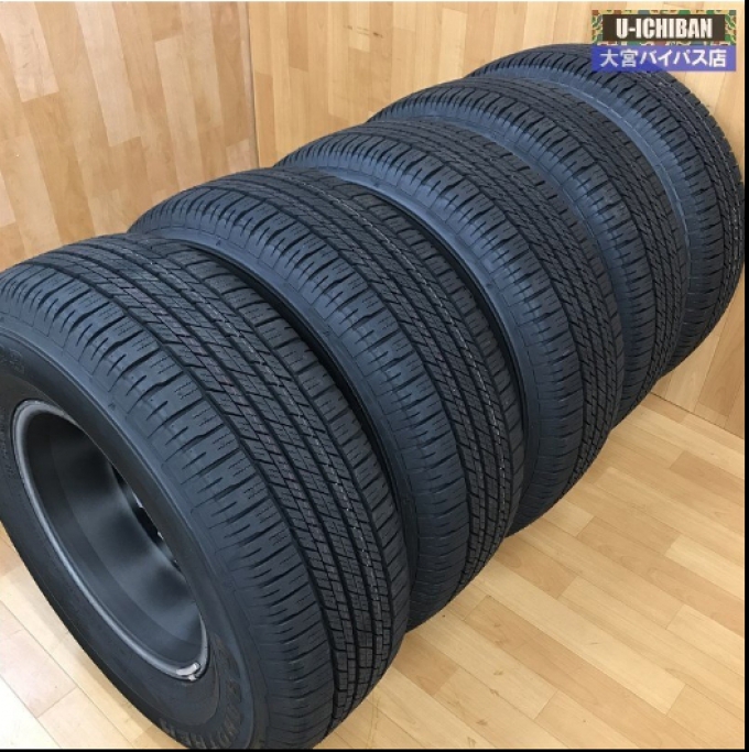 Removed from new car, in good condition, genuine Land Cruiser 70 16 inch 7J +0 5H 150 &amp;amp; Dunlop Grandtrek AT23 265/70R16 112S, set of 5 (Pre-order product, takes 25-30 days by ship)