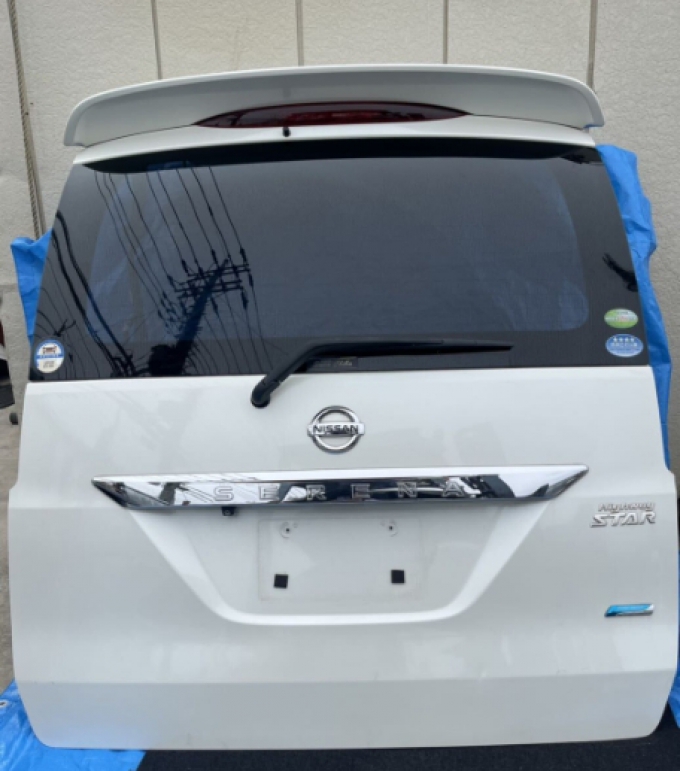 Nissan Genuine Serena C23 C25 C26 C27  Rear door tailgate rear hatch ประตูหลัง ประตูท้าย ฝาท้าย (Pre-order product, takes 25-30 days by ship)